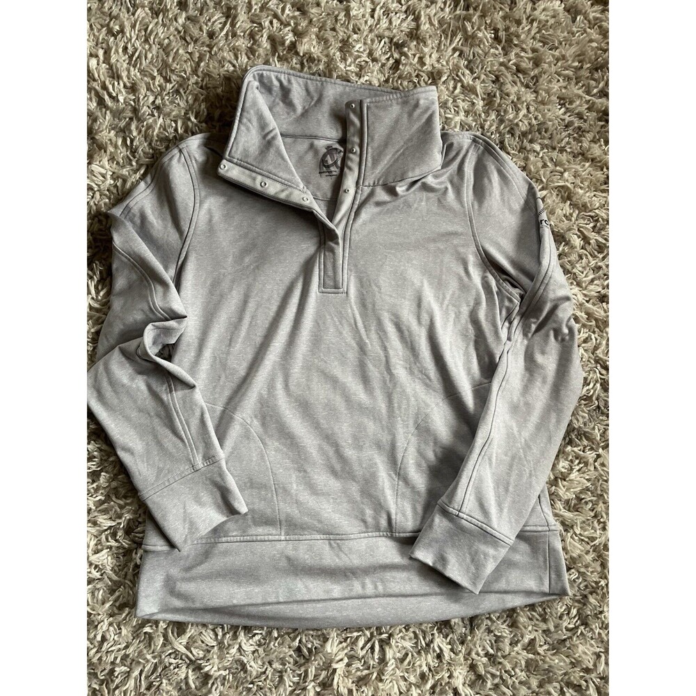 Zero Restrictions Grayhalf Snap Pullover Activewe… - image 6